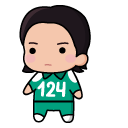 Chibi Squid Game 2 Player 124 aka Nam-gyu