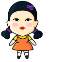 Chibi Squid Game Doll aka Young-hee