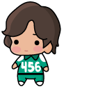 Chibi Squid Game Player 456 aka Seong Gi-hun