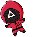 Chibi Squid Game Soldier