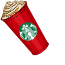 Christmas Baby Yoda and Starbucks Cup