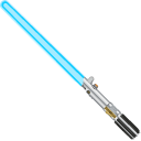 Star Wars Anakin Skywalker and Blue Lightsaber