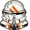 Star Wars Clone Paratrooper and DC-15S