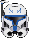 Star Wars CT-7567 Captain Rex DC-17 Hand Blaster