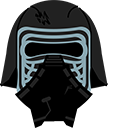 Star Wars Kylo Ren and Red Lightsaber