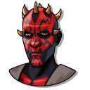 Star Wars: Maul Shadow Lord Maul and his Lightsaber