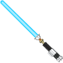 Star Wars Obi-Wan Kenobi and Blue Lightsaber