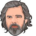 Star Wars Old Luke Skywalker and Green Lightsaber