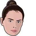 Star Wars Rey Skywalker and Yellow Lightsaber