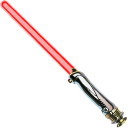 Star Wars Sheev Palpatine and Lightsaber