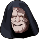 Star Wars Sheev Palpatine and Lightsaber
