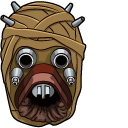 Star Wars Tusken Raider and Gaderffii Stick