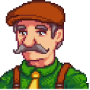 Stardew Valley Lewis and his Lucky Shorts