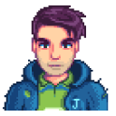 Stardew Valley Shane and Chicken Charlie