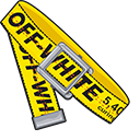 Off-White Yellow Industrial Belt