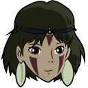 Princess Mononoke San and Dagger