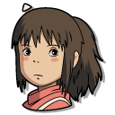 Spirited Away Chihiro Ogino and a Strap