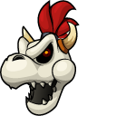 Super Mario Dry Bowser