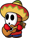 Super Mario Fly Guy and Sombrero Guy