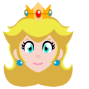 Super Mario Princess Peach and Crown