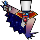 Super Paper Mario Count Bleck and Scepter