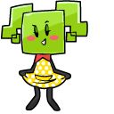 Super Paper Mario Mimi and Spider