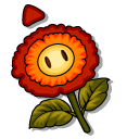 The Super Mario Galaxy Movie Mario in Poncho and Fire Flower