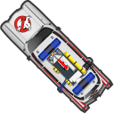 Cadillac Miller-Meteor 1959 Ecto-1 Ghostbusters