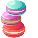 Colorful Macarons
