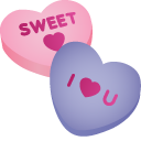 Conversation Hearts Candy