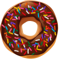 Dunkin Pumpkin Latte and Donut