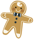 Gingerbread Cookies Girl and Boy