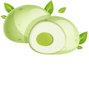 Green Moti Mochi Cakes