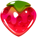 Gummy Cherry and Strawberry Candy
