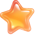Jelly Heart and Star