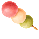 Mochi and Hanami Dango