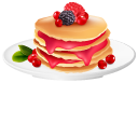 Pancakes with Sweet Syrups