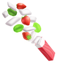 Strawberry and Mint Gum