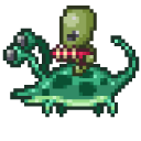 Terraria Martian Saucer and Scutlix