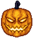 Terraria Pumpking and Horseman's Blade
