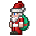 Terraria Santa Claus and the Christmas Tree