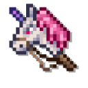 Terraria Unicorn and Unicorn on a Stick
