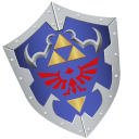 The Legend of Zelda Master Sword and Hylian Shield