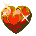 Zelda Stamina Vessel and Heart Container