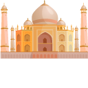 India Ganesh and Taj Mahal
