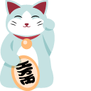 Japan Maneki-Neko and Pagoda