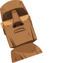 Mayan Pyramid and Moai