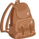 Thermos and Backpack