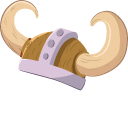 Viking Axe and Helmet