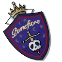 Twisted Wonderland Vil Schoenheit and Pomefiore Dorm Logo